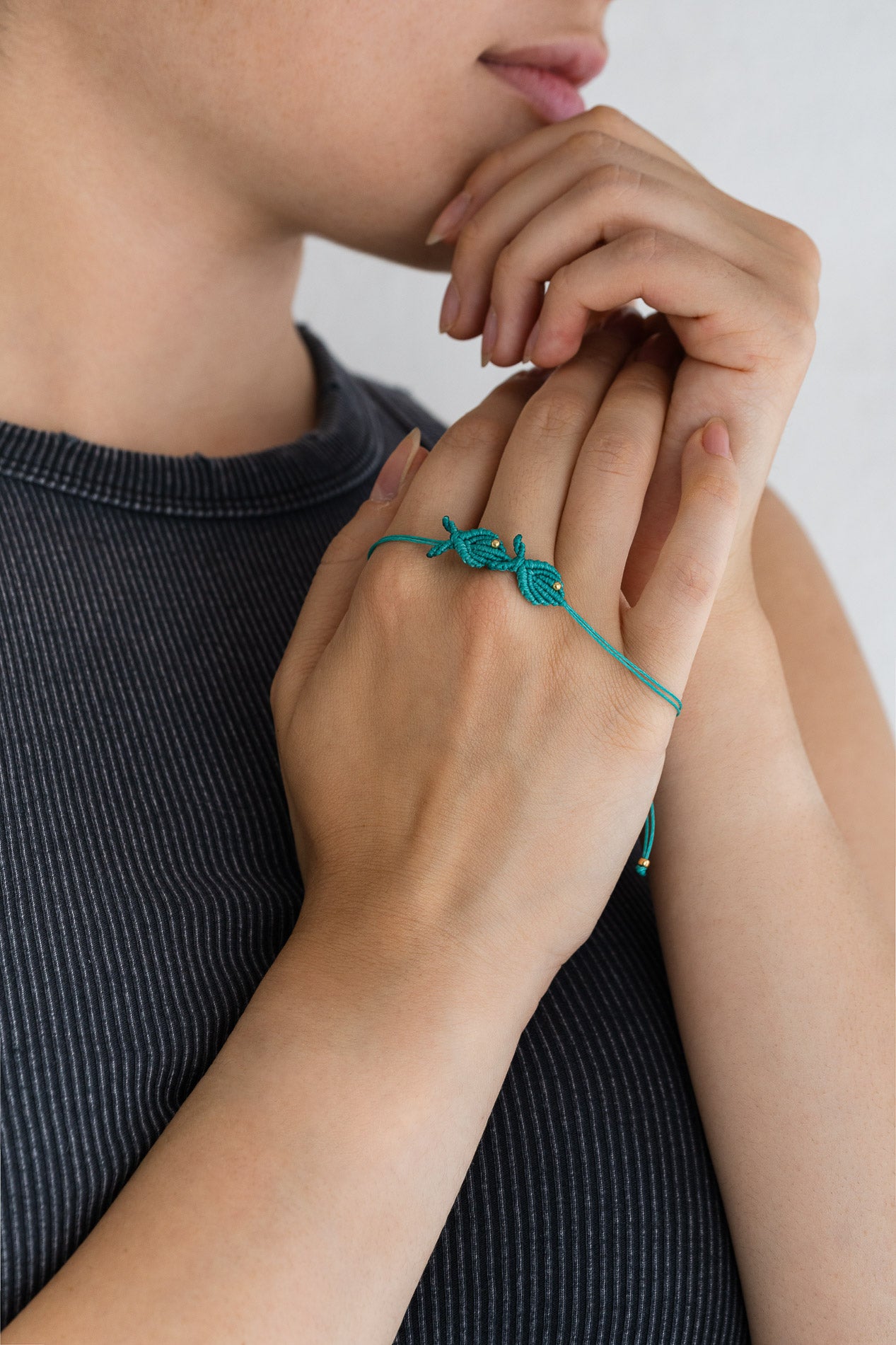 BRACCIALE MACRAME' IO E TE
