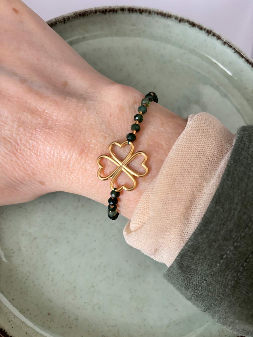 Bracciale fortunelle creato da Lucillazadra, indossato