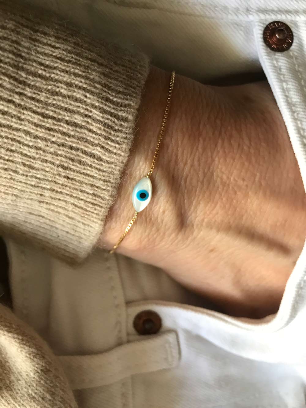 Bracciale Mati creato da Lucillazadra, indossato