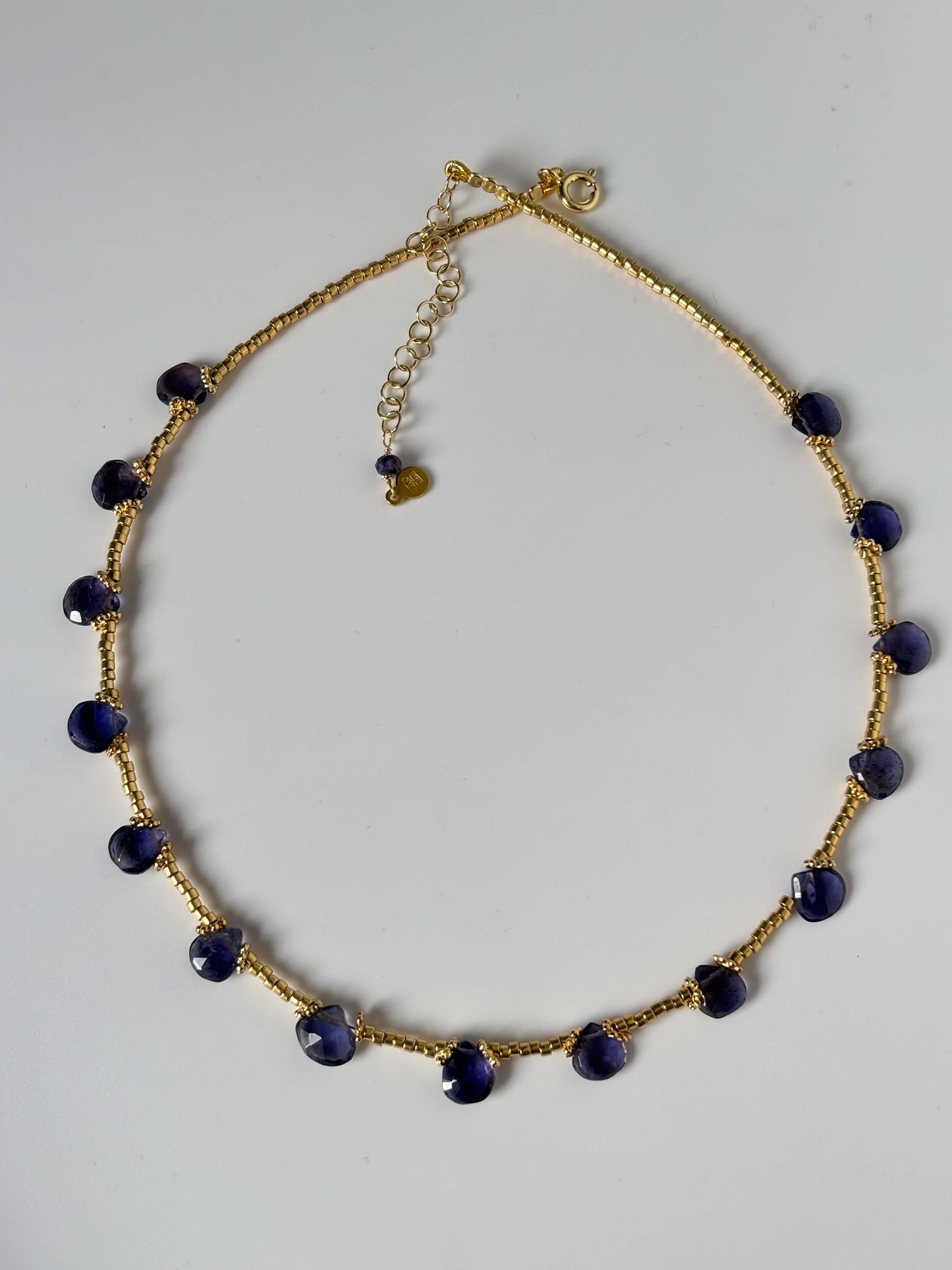 COLLANA ROSALINA BLU
