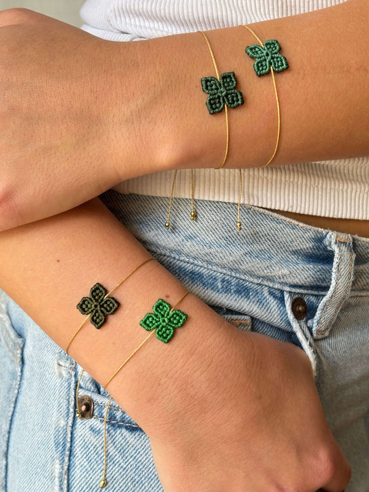 BRACCIALE QUADRIFOGLI