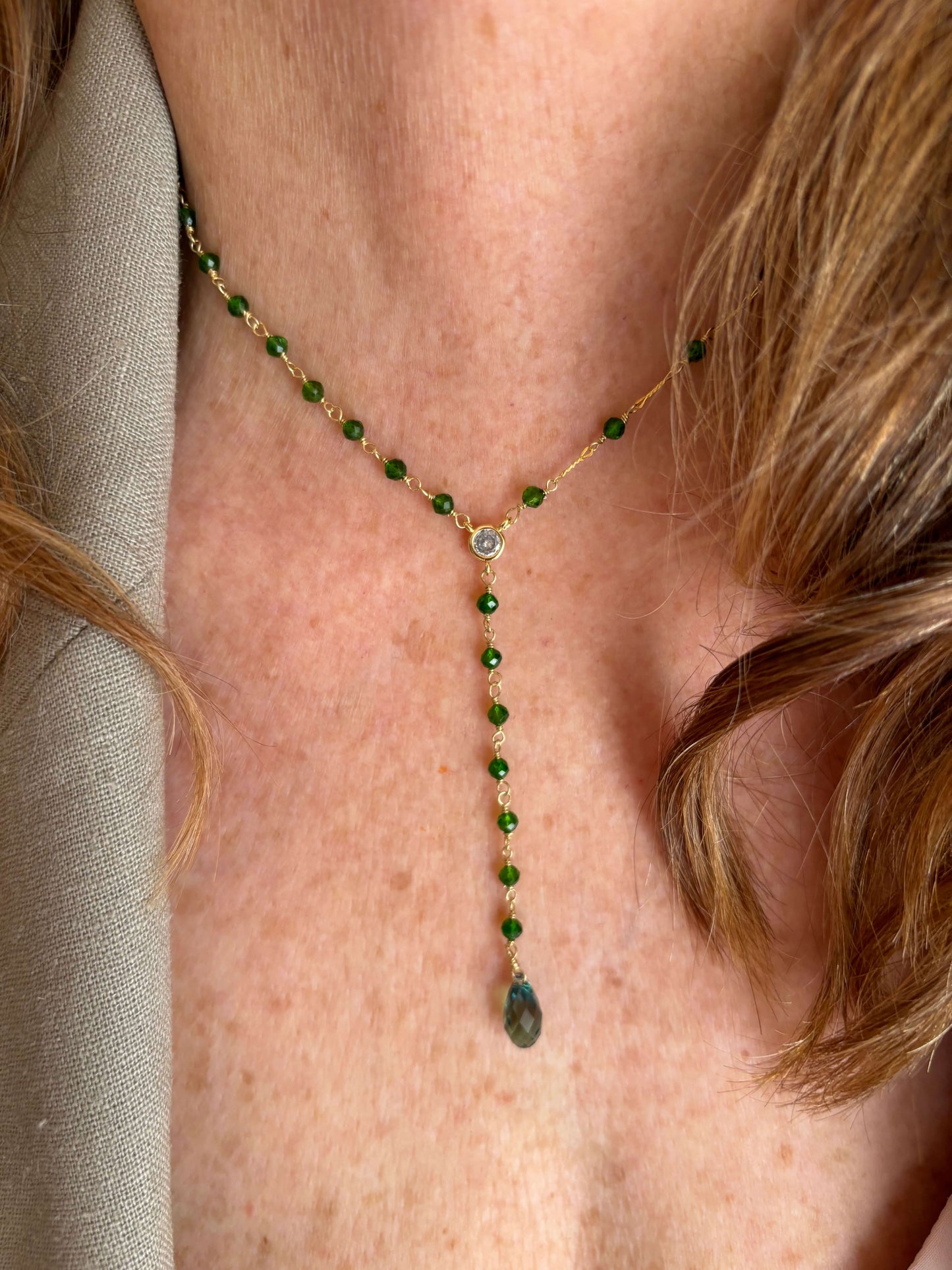 Collana Ines Verde