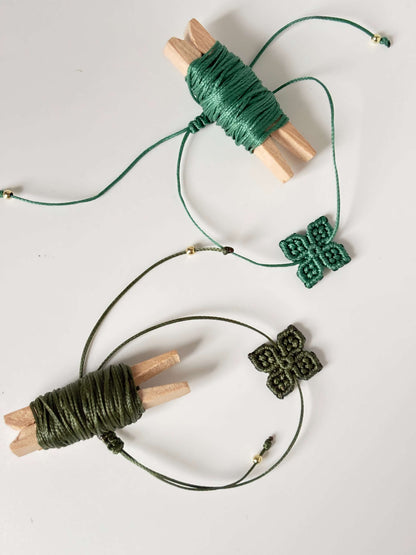 BRACCIALE QUADRIFOGLI