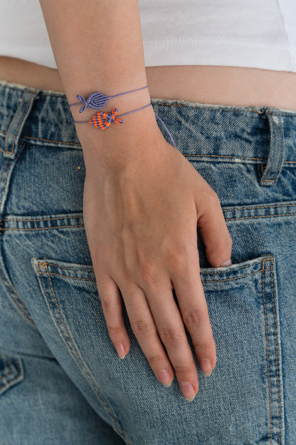 BRACCIALE PESCIOLINO A RIGHE