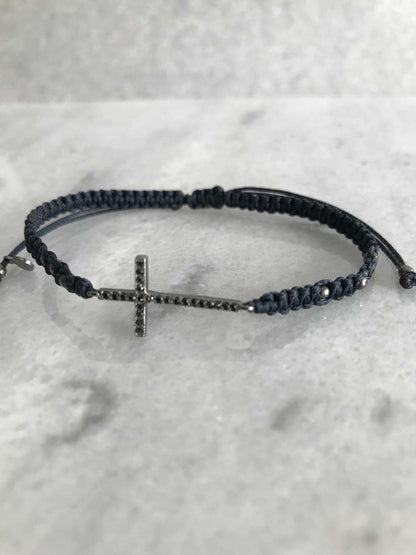 Bracciale croce creato da Lucillazadra, dettaglio