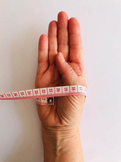 Bracciali 5 sensi con goccina di zircone creati da Lucillazadra, foto misure