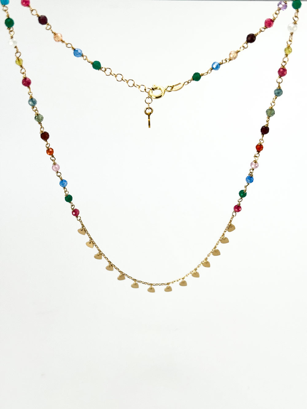 Gircollo allegra multicolore creato da Lucillazadra, dettaglio